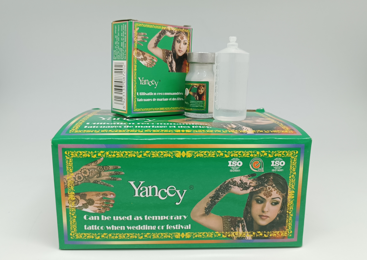 tinte para el cabello yancey en polvo